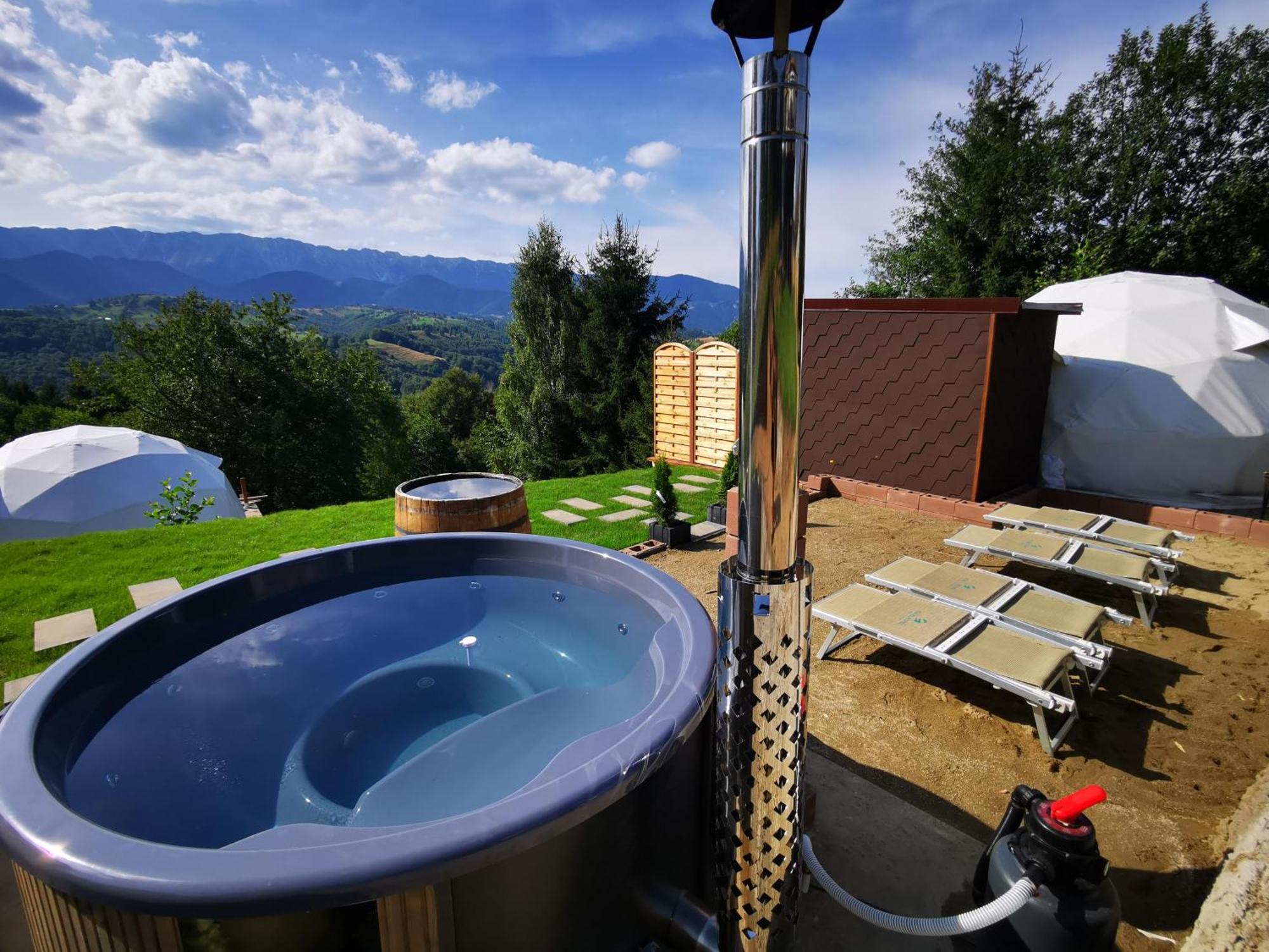 Glamping Zazen Hotel Drumu Carului ภายนอก รูปภาพ