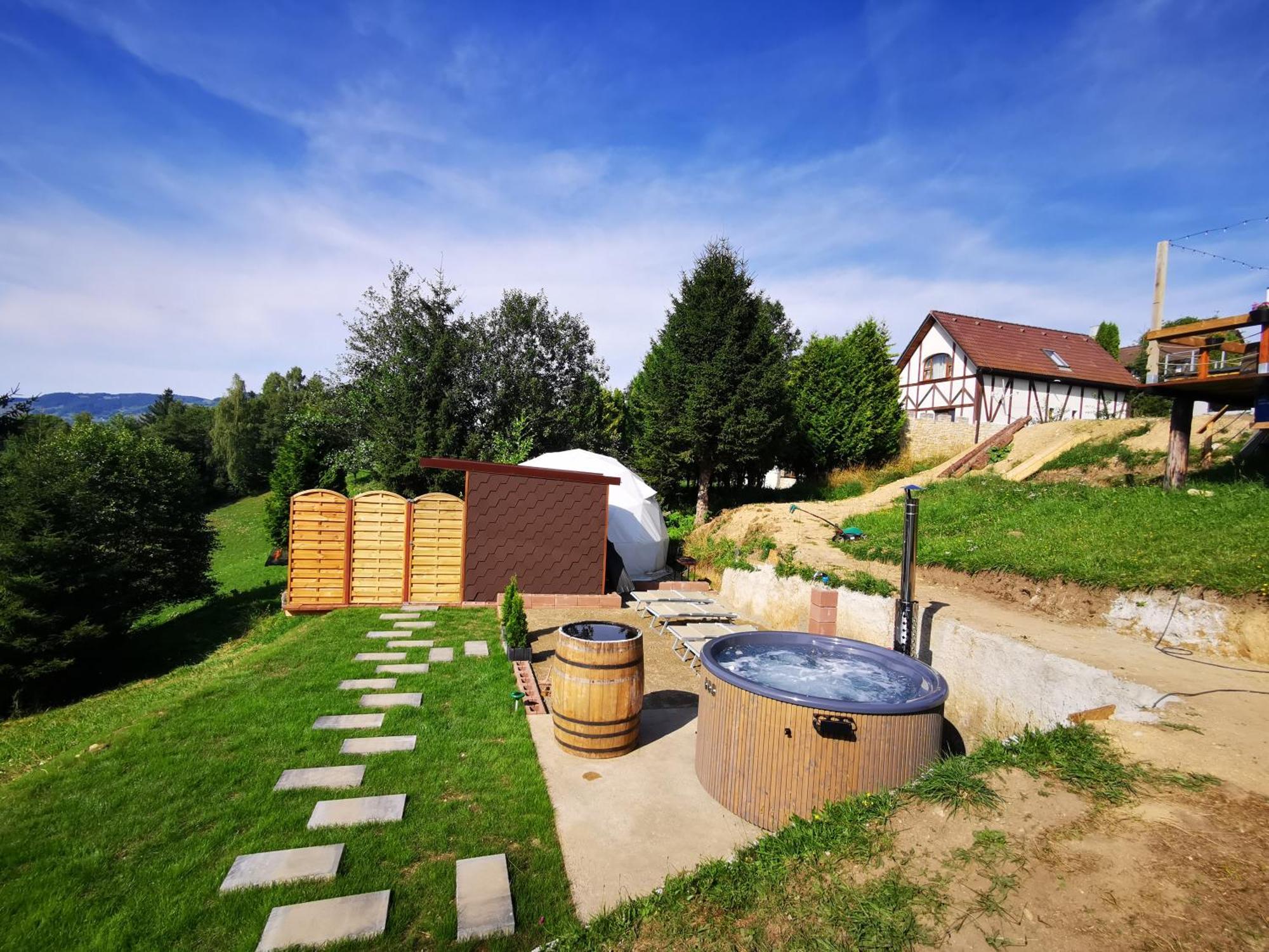 Glamping Zazen Hotel Drumu Carului ภายนอก รูปภาพ
